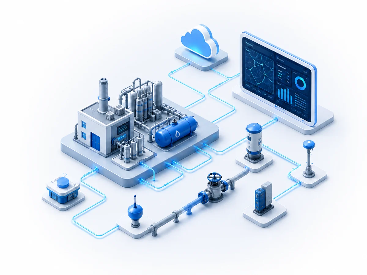 Overview of a smart gas monitoring solution